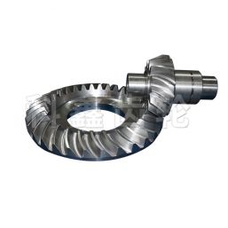 Special spiral bevel gear for high-speed trains